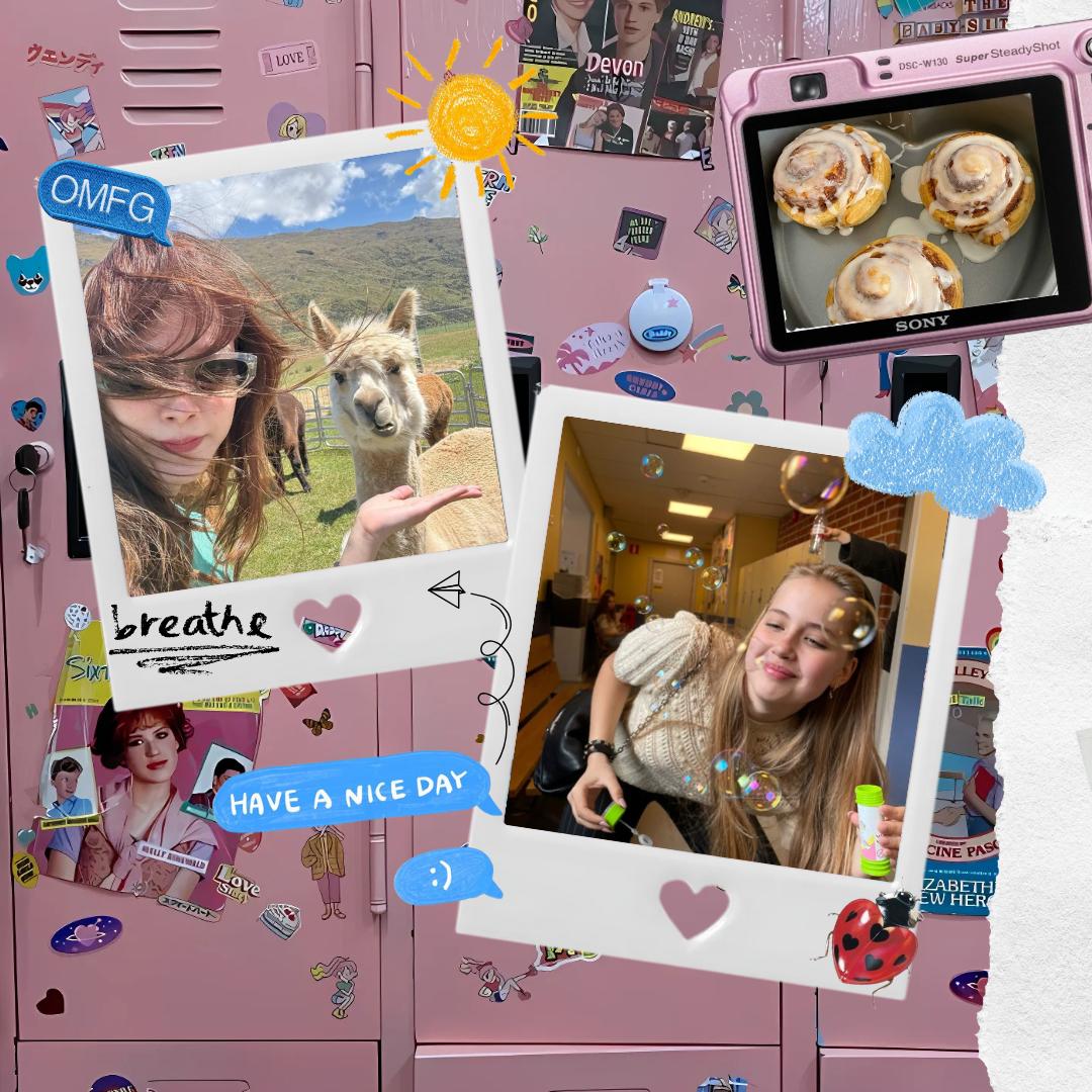 Pink theme Scrapbook Instagram Carousel | Canva Template