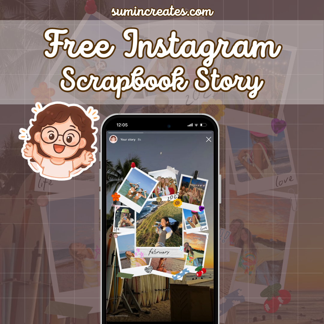 Instagram story template
