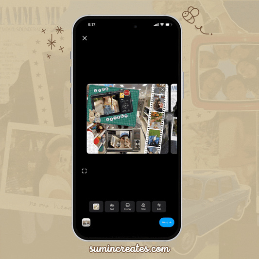 Life-Lately Instagram Scrapbook Carousel | Canva Template
