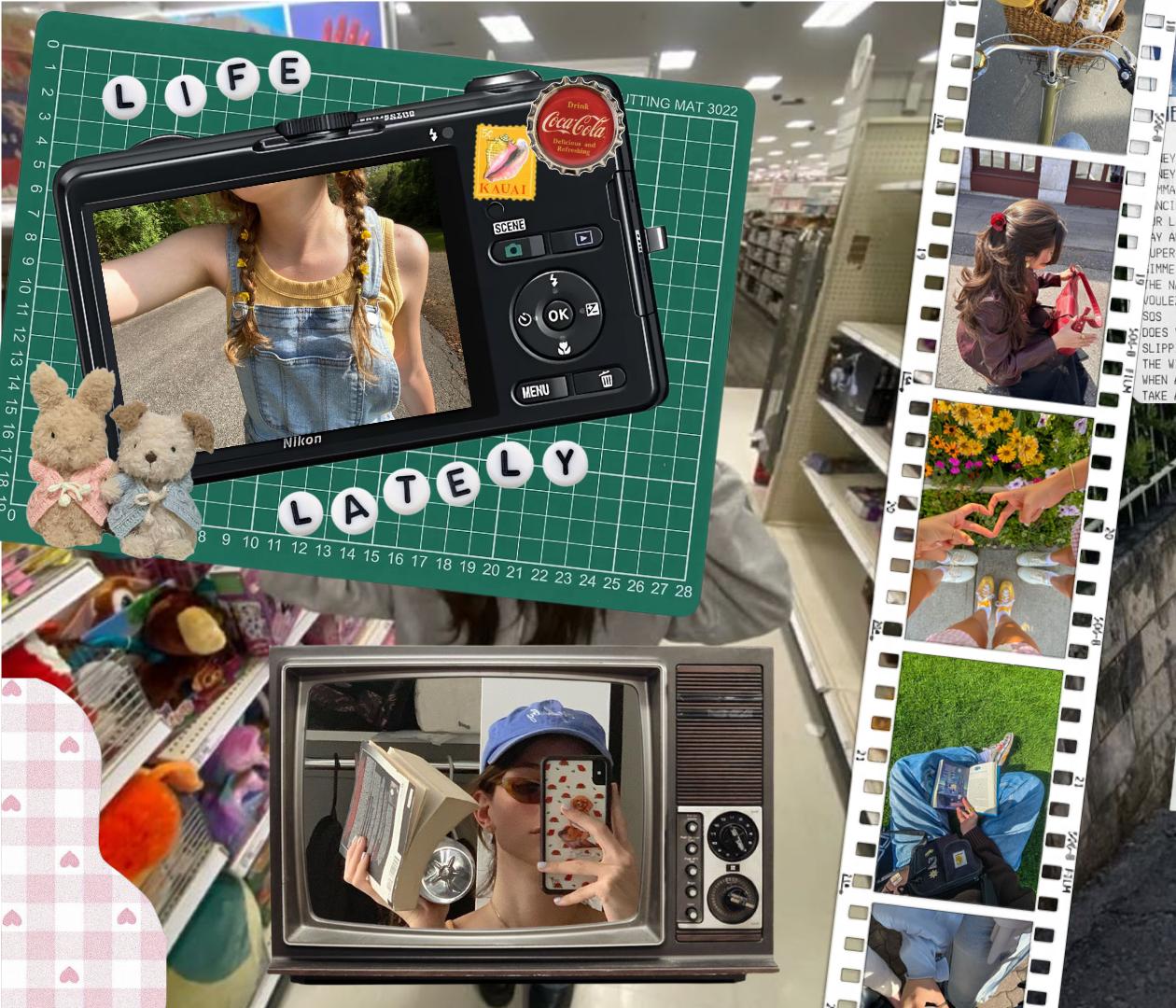 Life-Lately Instagram Scrapbook Carousel | Canva Template