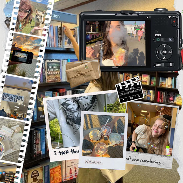Photo Dump Instagram Scrapbook Carousel Post Canva Template