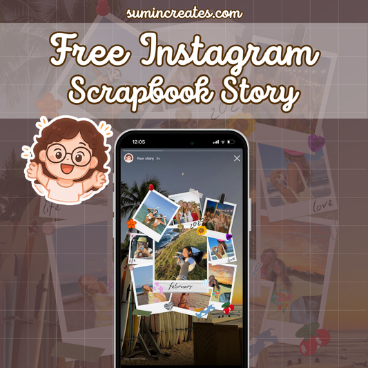 Instagram story template
