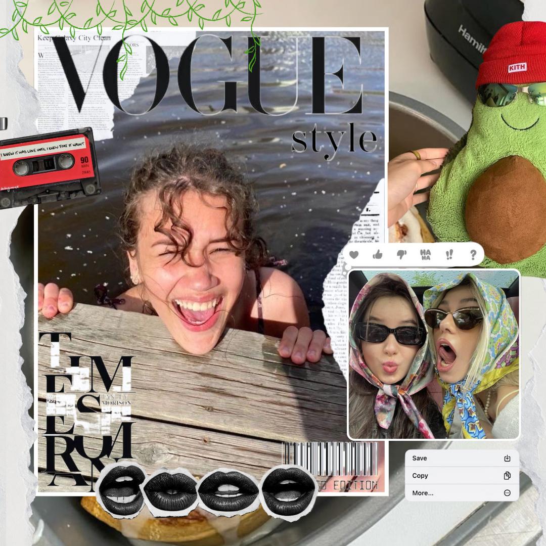 Photo Dump Instagram Scrapbook Carousel Post | Canva Template