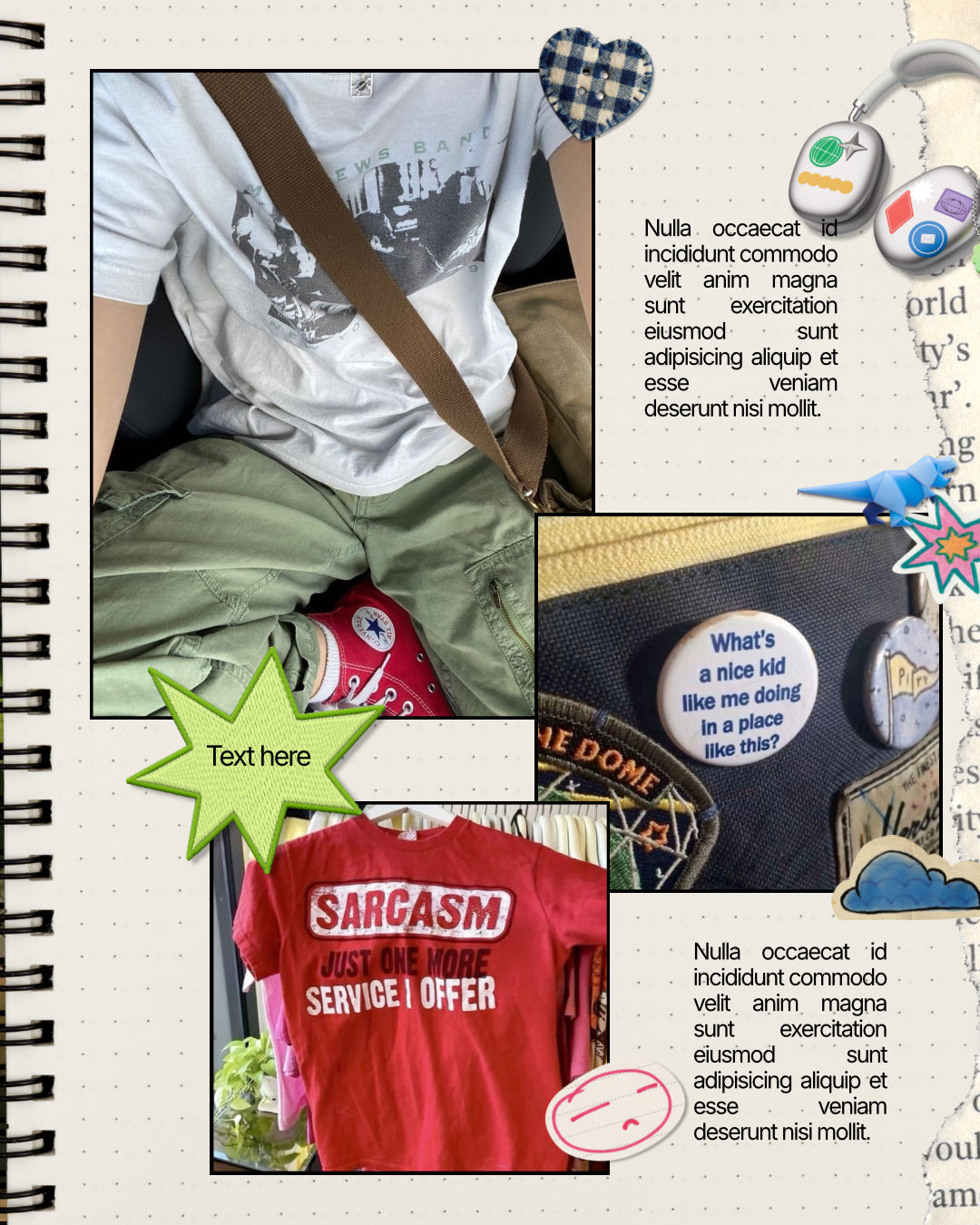Monthly Recap Carousel Template