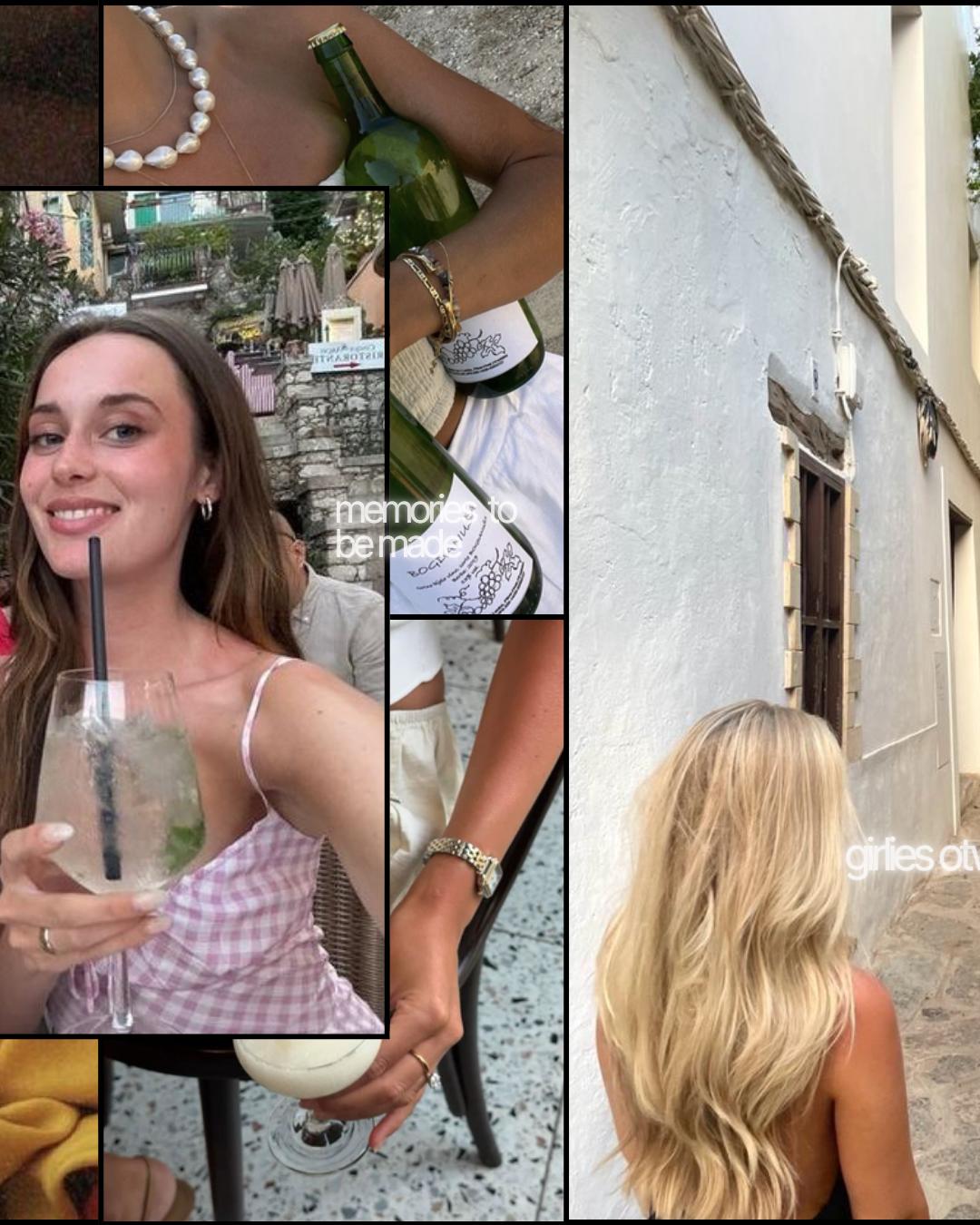 Seamless Black Outlined Minimal Instagram Carousel