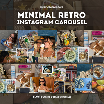 Seamless Minimal Instagram Carousel